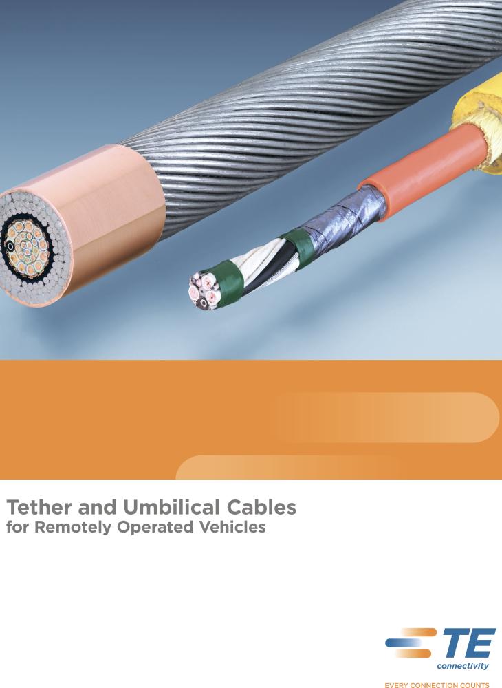 Каталог страховочных и соединительных кабелей для дистанционно управляемых транспортных средств (TE Connectivity)